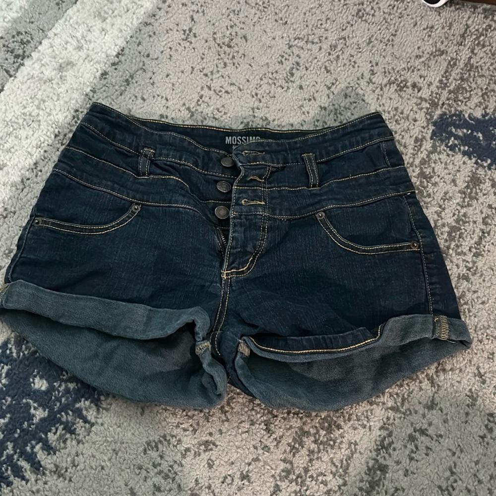 Dark wash jeans shorts , Mossimo